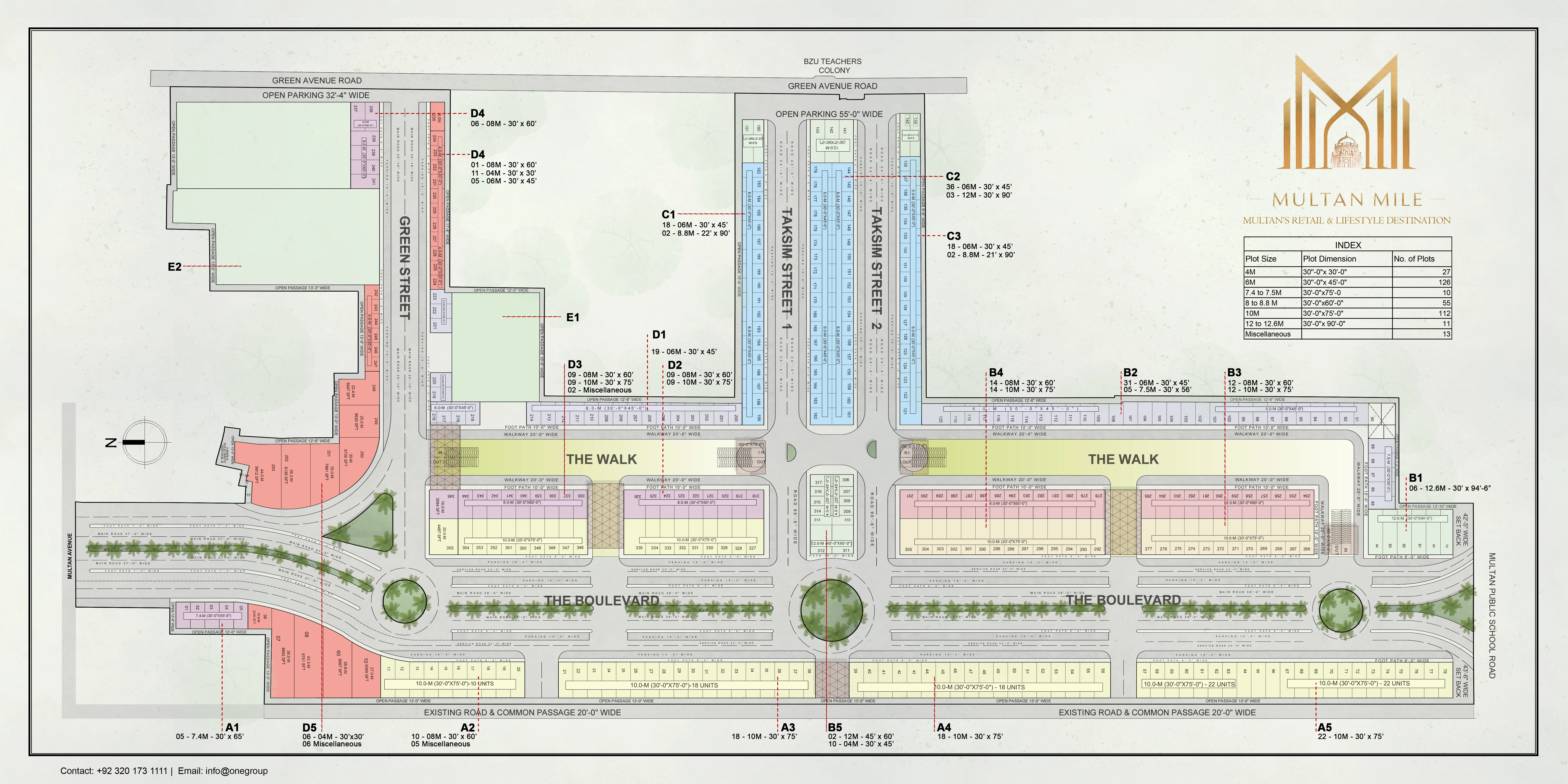 Multan Mile master plan